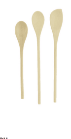 GoodCook Everyday Wood Spoon Set